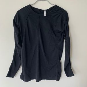 Athleta XS Black Longsleeve top - Like new